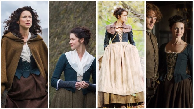 ClaireFraser Season 1 outfits2